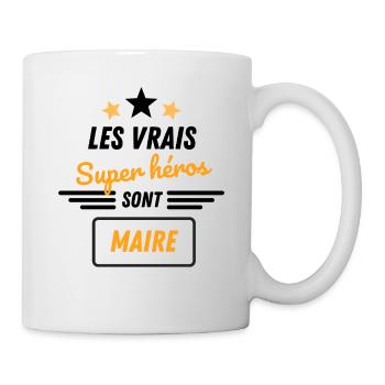 Maire / Mairie / Politique / Ville / Elections - Mug blanc - blanc - Droite