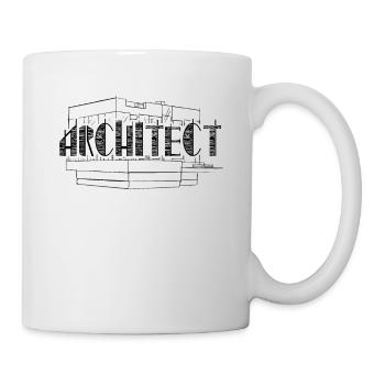Architect Profession Architecture Student Architect - Mug - white - Right