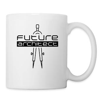 Zukünftiger Architekt Architektur Architektin - Tasse - Weiß - Rechts