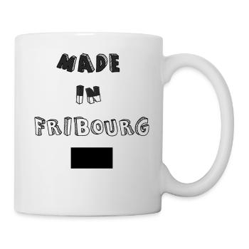 Made in Fribourg - Mug blanc - blanc - Droite