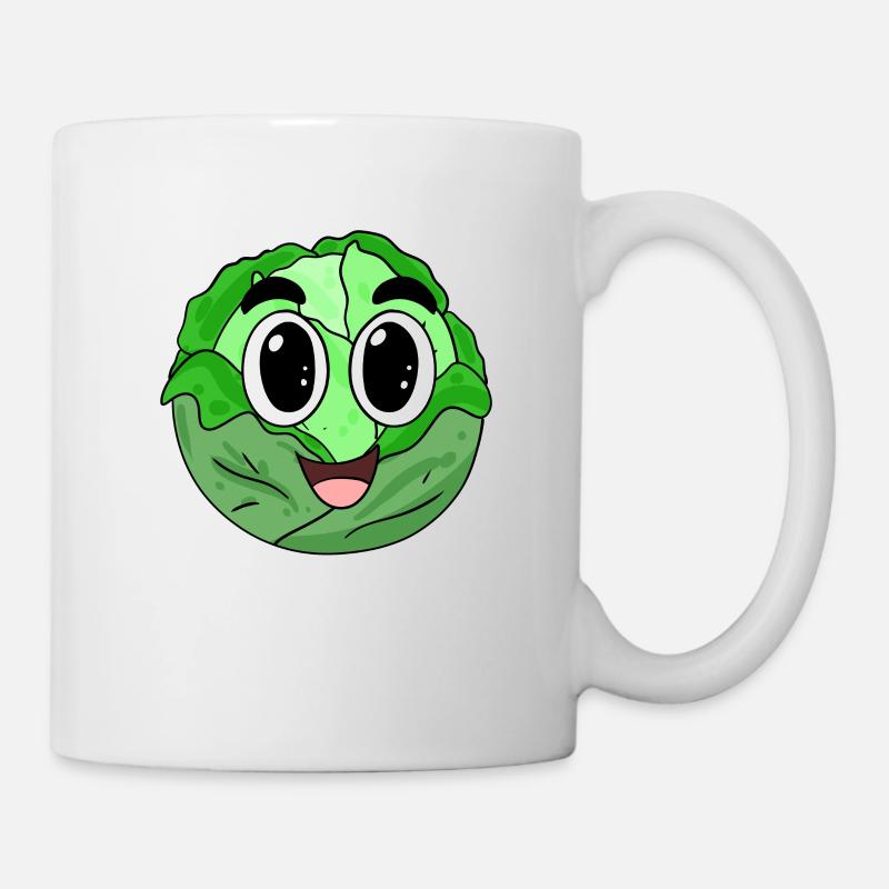 Süßer Kohl - Tasse - Weiß