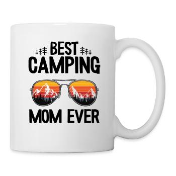 Beste Camping Mama Camper Muttertag Wohnwagen - Tasse - Weiß - Rechts