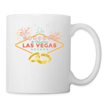 Wedding - Welcome To Fabulous Las Vegas Nevada - - Tasse - Weiß - Rechts