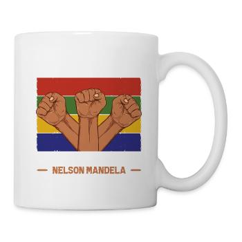 Nelson Mandela Day VI - Mug blanc - blanc - Droite