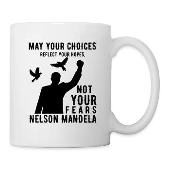 Nelson Mandela Day II - Mug blanc - blanc - Droite