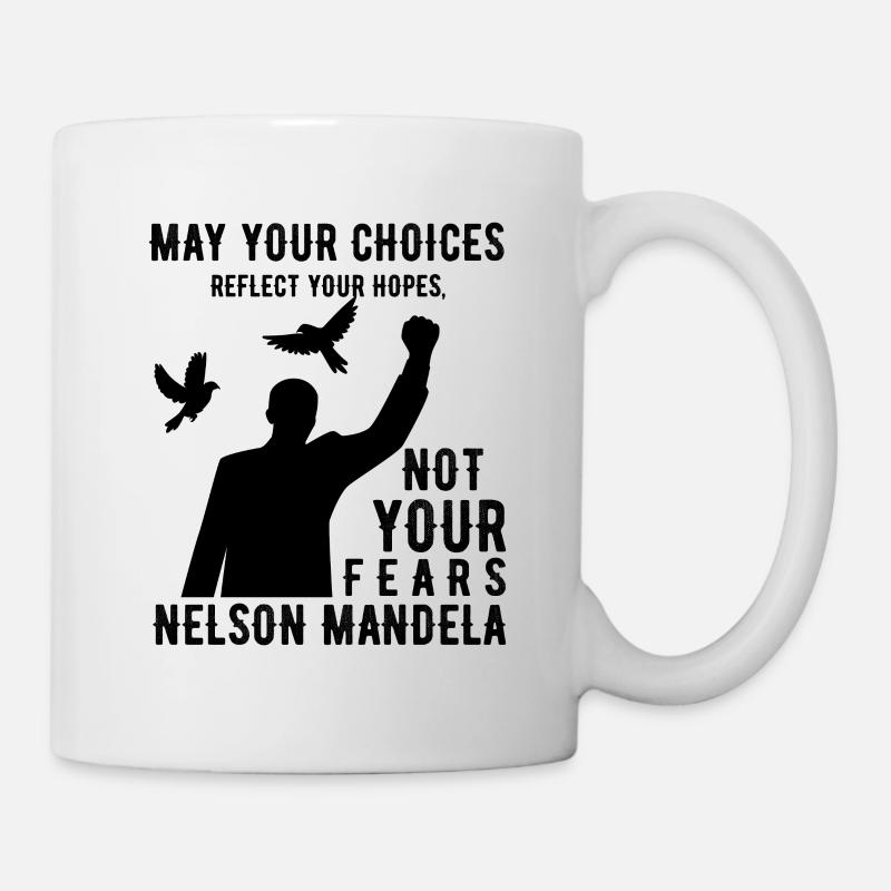 Nelson Mandela Day II - Mug blanc - blanc