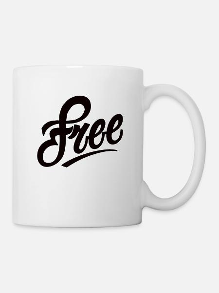 Free - Tasse - Weiß