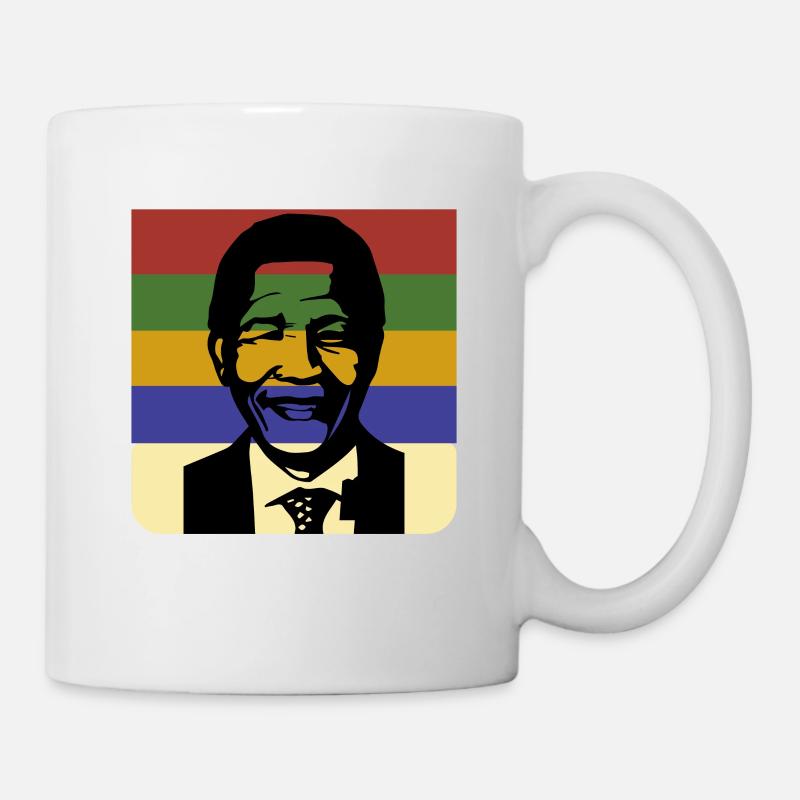 Nelson Mandela Day VII - Tasse - Weiß