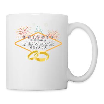 Wedding - Welcome To Fabulous Las Vegas Nevada - - Tasse - Weiß - Rechts
