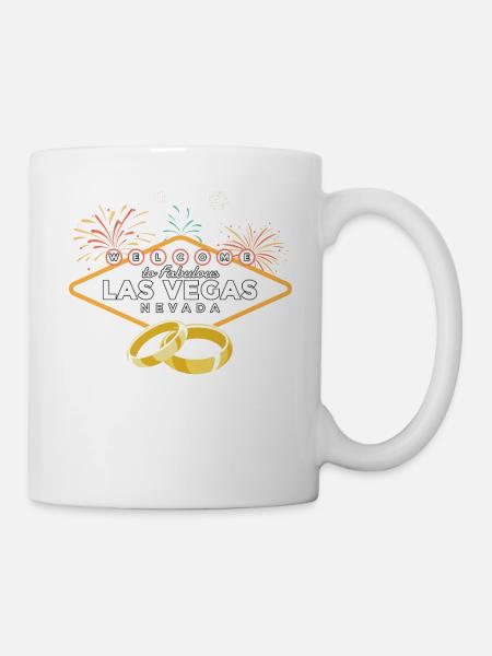 Wedding - Welcome To Fabulous Las Vegas Nevada - - Tasse - Weiß
