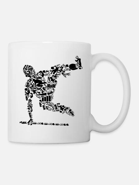 Parkour - Tasse - Weiß