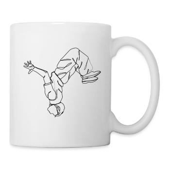 Parkour - Tasse - Weiß - Rechts