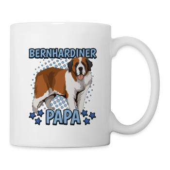 Bernhardiner Papa - Tasse - Weiß - Rechts