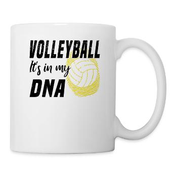 Volleyball DNA Volleyball Player Love Ball - Mug - white - Right
