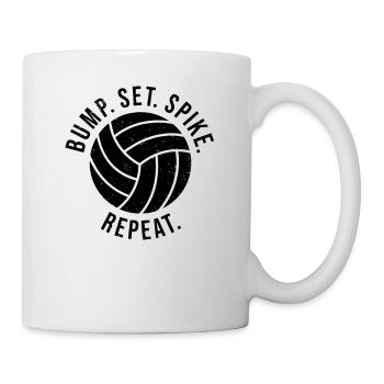 Volleyball Ball Beach Coach Volleyball Player - Mug - white - Right