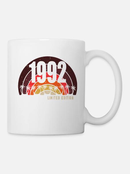 Vintage 1992 All Original Parts 30 ans 1992 30. - Mug blanc - blanc