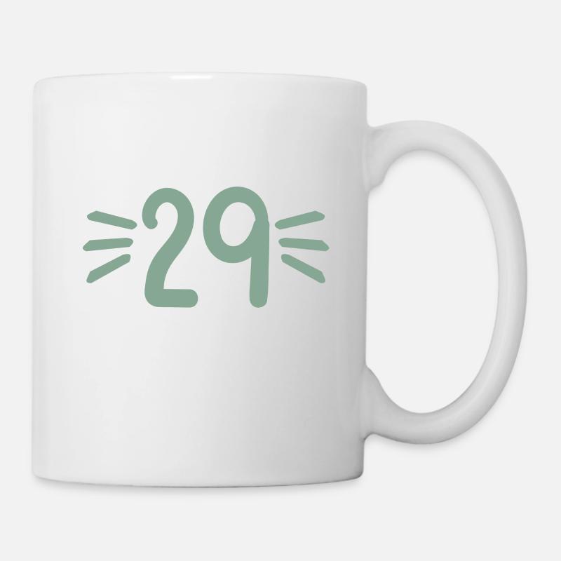 J’ai 29 ans combien de fois 30 ans de 30 ans. - Mug blanc - blanc