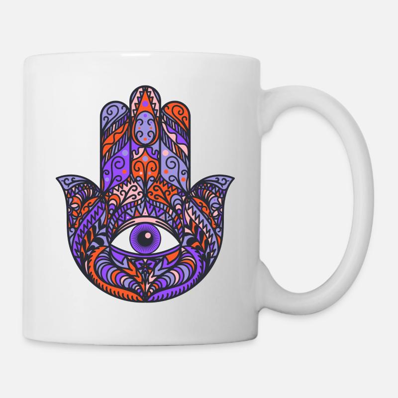 Porte bonheur Idée cadeau original - Mug blanc - blanc