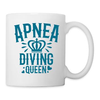 Apnea Diving Queen Freediver Apnea Diver - Mug - white - Right