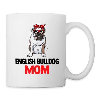 Old English Bulldog Mom - Mug - white - Right