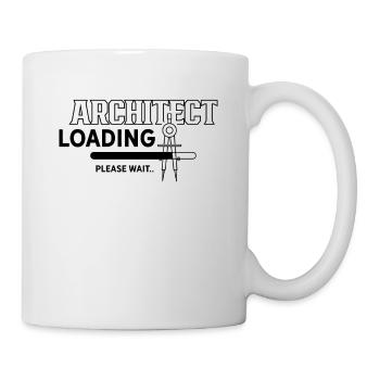 Architect Loads Please Wait Architecture Profession - Mug - white - Right