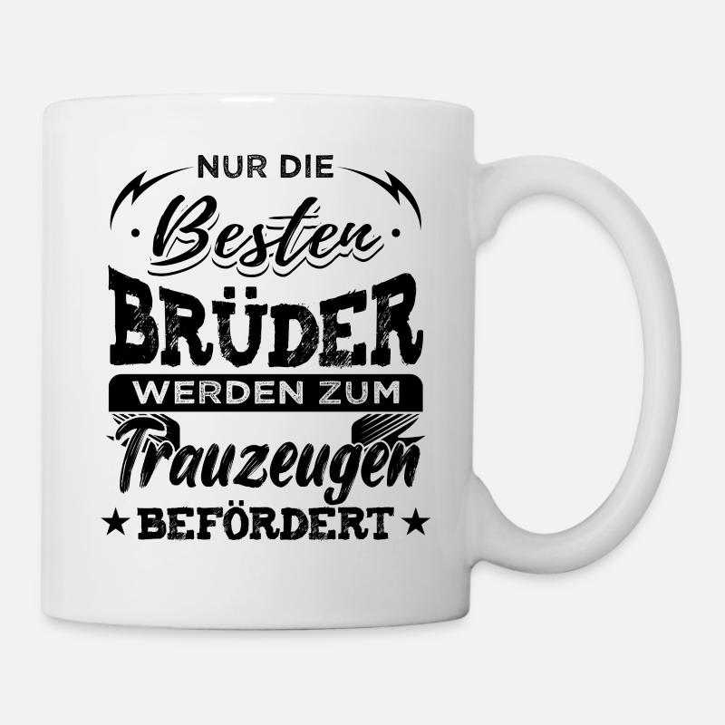 Trauzeuge Hochzeit - Tasse - Weiß