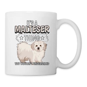 Malteser It's A Malteser Thing - Mug blanc - blanc - Droite