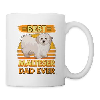 Malteser Best Malteser Dad Ever - Mug - white - Right