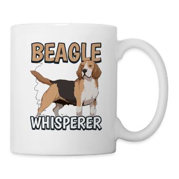 Beagle Whisperer - Tasse - Weiß - Rechts