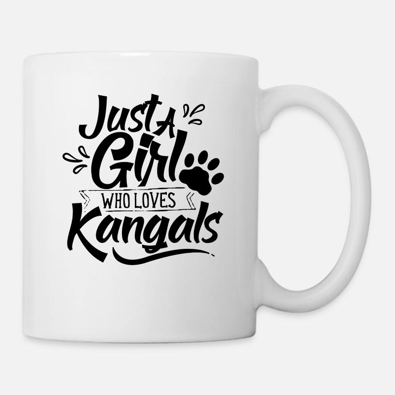 Nur Ein Mädchen Das Kangals Liebt Kangal Hund - Tasse - Weiß