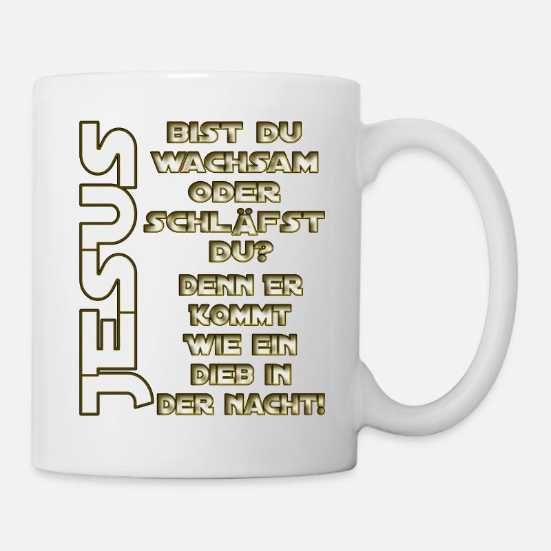Jesus kommt - Tasse - Weiß