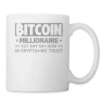 Future Bitcoin Millionaire - Mug blanc - blanc - Droite