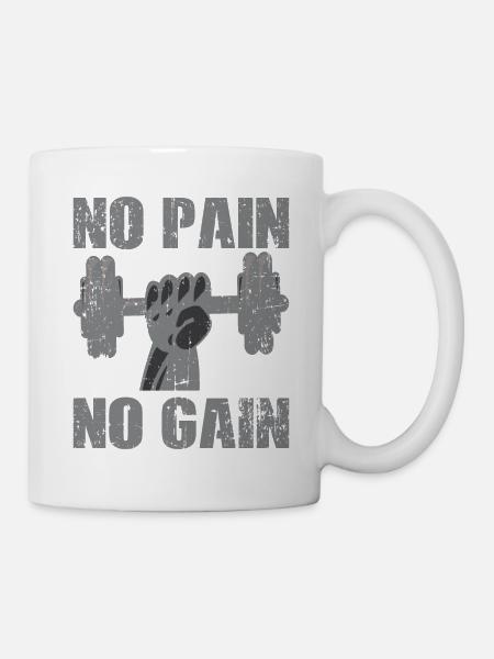 Workout - Tasse - Weiß