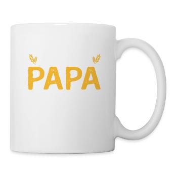 Cadeau Humour Pour Un Papa Agriculteur Qui Gère - Mug blanc - blanc - Droite