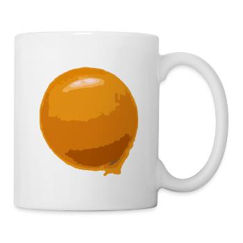 Fried Egg Costume Halloween Carnival Egg Yolk Yolk Yolk - Mug - white - Right