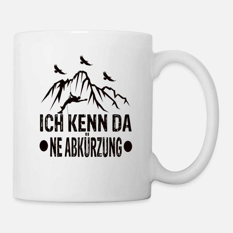 Klettern Kletterer Outdoor Klettern Klettern Seil - Tasse - Weiß