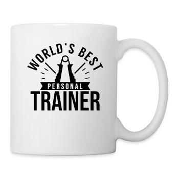 World's Best Personal Trainer Fitness Trainer Gym - Mug - white - Right