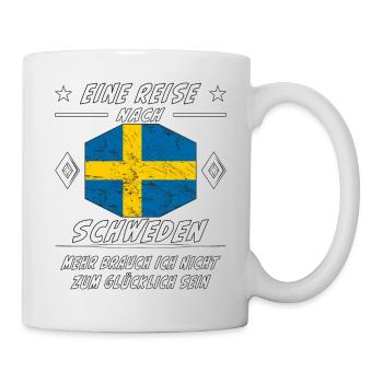 EINE REISE NACH SCHWEDEN - Tasse - Weiß - Rechts
