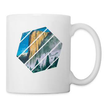 Yosemite Parc National Aventure Retro Cadeau - Mug blanc - blanc - Droite
