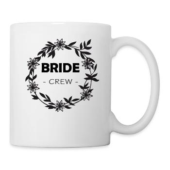 Bride Crew JGA Équipe Floraison - Mug blanc - blanc - Droite