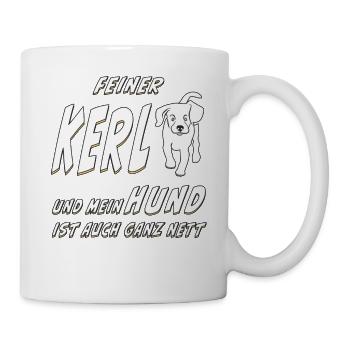 FEINER KERL HUND IST NETT - Tasse - Weiß - Rechts