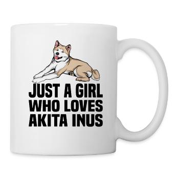 Akita Inu - Mug - white - Right