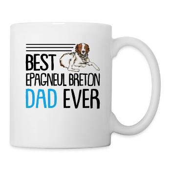 Epagneul Breton - Mug - white - Right