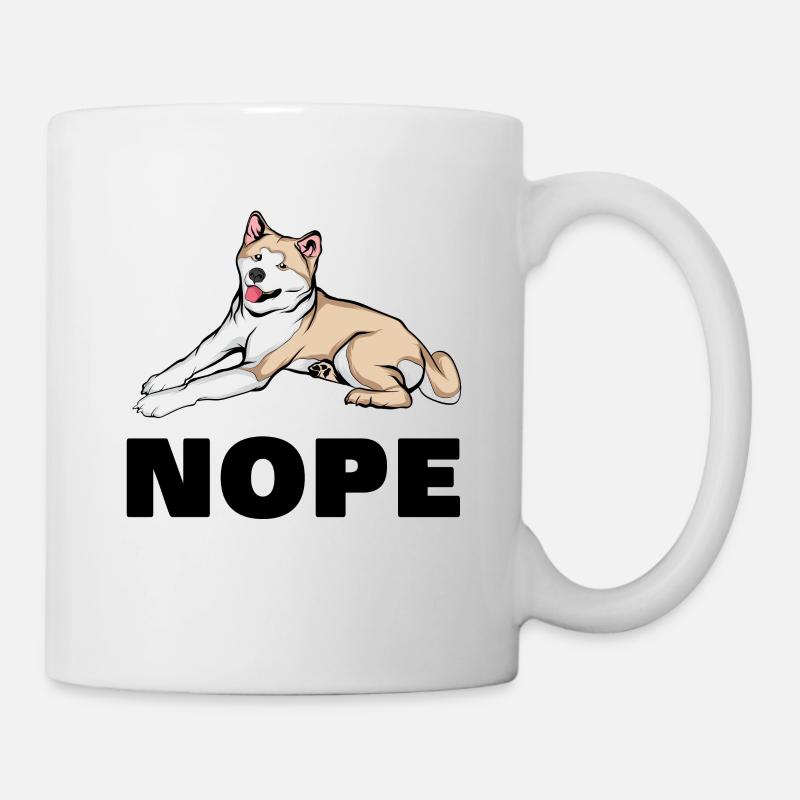 Akita Inu - Mug blanc - blanc