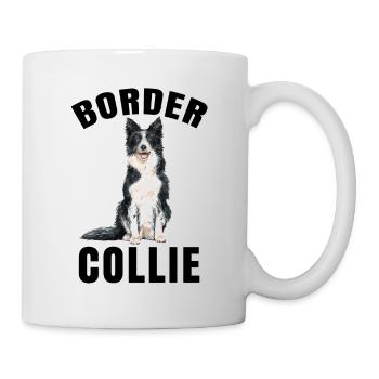 Border Collie - Border Collie Dog Gift - Mug - white - Right