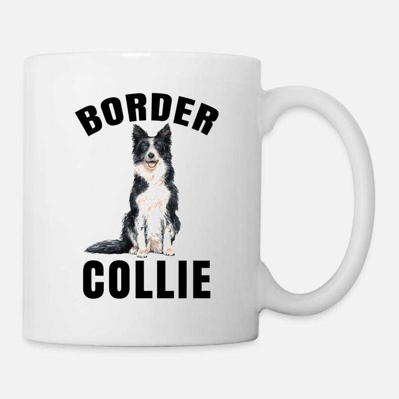 Border Collie - Border Collie Hund Geschenk - Tasse - Weiß