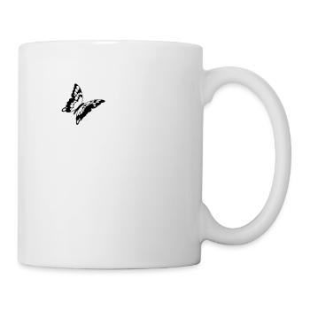 Papillon insecte papillons - Mug blanc - blanc - Droite