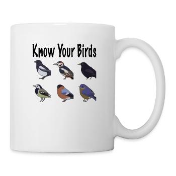 Bird Watching Birds Observer Bird - Mug - white - Right