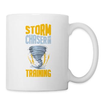 Storm Chaser Funny Tornado Twister Weather - Mug - white - Right