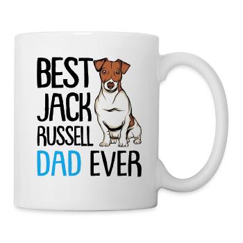 Jack Russell Terrier - Mug blanc - blanc - Droite